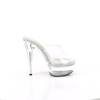 Pleaser - EXCITE601 Mules with heel - Transparent Product image